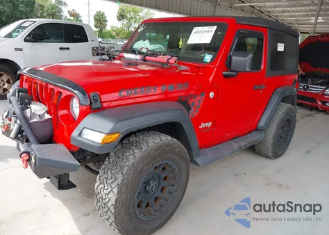 2018 Jeep Wrangler Sport S 4X4 from USA, damaged, VIN 1C4GJXAN6JW195678